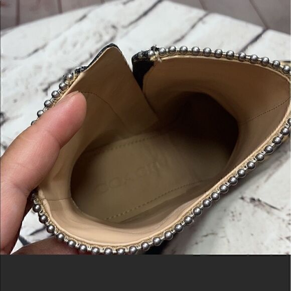 8.5 COACH Drea Pony Hair Bootie New in Box $295 - Picture 5 of 11